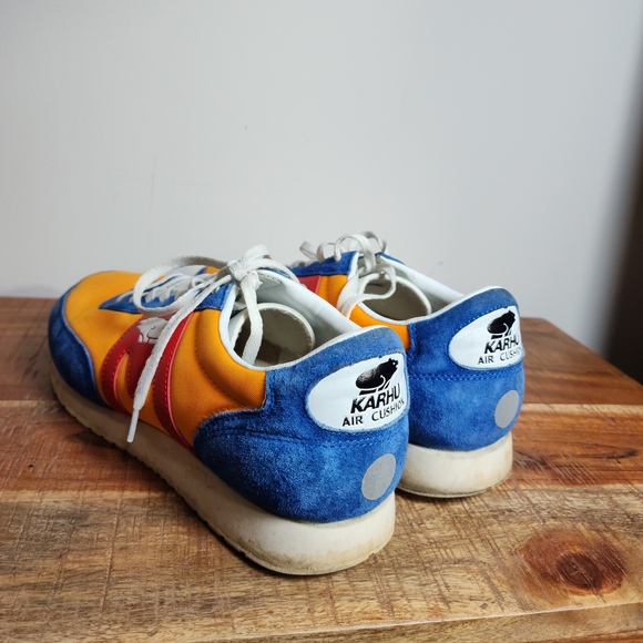 Karhu Albatross 82 Blue and Orange Men's Sneakers, Men's 11 - Picture 2 of 8
